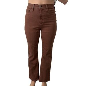 Classic Brown Straight Leg Pistola Jean